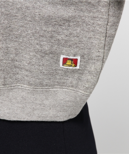 BEN DAVIS(ベンデイビス)の「BEN DAVIS MARKET STREET SWEAT PARKA -made in japan-(パーカー・レディース・ヘザーグレー・1/3/2/4)」の9枚目の写真