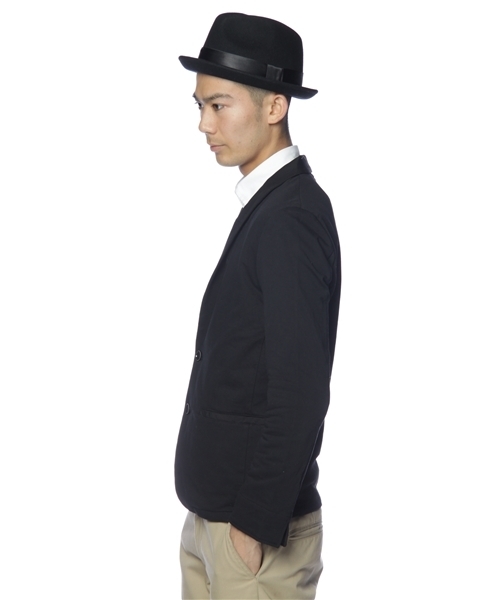 International Gallery BEAMS（インターナショナルギャラリービームス）の「International Gallery BEAMS / バイオ加工 2Bショールカラージャケット（テーラードジャケット・メンズ・チャコールグレー/ブラック・44(S)/46(M)/48(L)）」の3枚目の写真