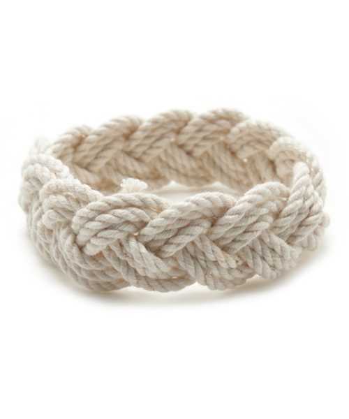 BEAMS(ビームス)の「NANTUCKET KNOTWORKS / 3ロープブレスレット(ブレスレット・メンズ・ナチュラル・MEDIUM/LARGE)」の1枚目の写真