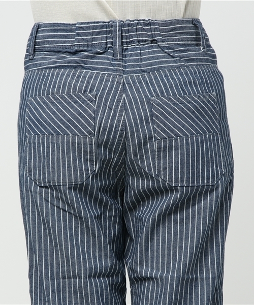 LBC（エルビーシー）の「ストライプボーイズクロップドパンツ     （その他パンツ・レディース・ライトブルー/ブルー・LARGE/SMALL/MEDIUM）」の7枚目の写真