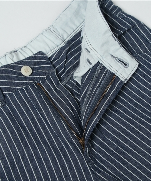 LBC（エルビーシー）の「ストライプボーイズクロップドパンツ     （その他パンツ・レディース・ライトブルー/ブルー・LARGE/SMALL/MEDIUM）」の10枚目の写真