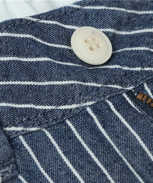 LBC（エルビーシー）の「ストライプボーイズクロップドパンツ     （その他パンツ・レディース・ライトブルー/ブルー・LARGE/SMALL/MEDIUM）」の11枚目の写真