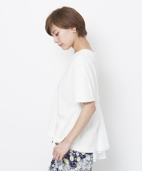 BACK RIBBON TEE BACK RIBBON TEE