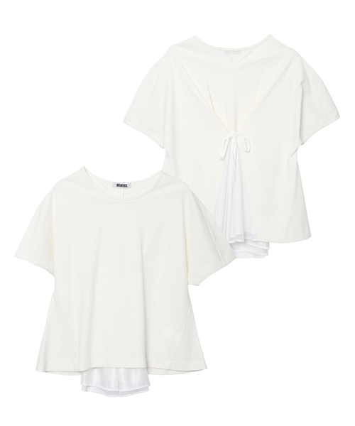 BACK RIBBON TEE BACK RIBBON TEE