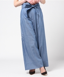 COLONY 2139 | ライトデニム裾ターンバックワイドパンツ(デニムパンツ)