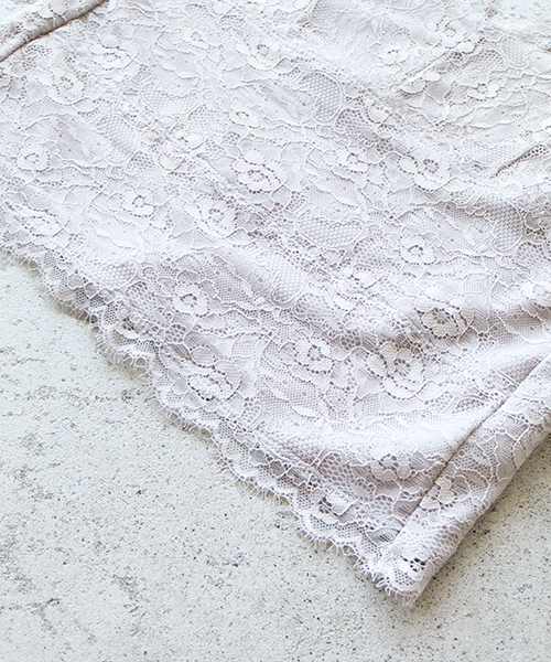 N.(N. Natural Beauty Basic)(エヌエヌナチュラルビューティーベーシック)の「レースビスチェ(タンクトップ・レディース・ブラック/グレー/ホワイト・MEDIUM)」の15枚目の写真