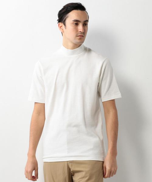 ANATOMICA（アナトミカ）の「＜ANATOMICA（アナトミカ）＞ MOCK/N TEE（Tシャツ/カットソー・メンズ・ホワイト/ネイビー・LARGE/MEDIUM/SMALL）」の6枚目の写真