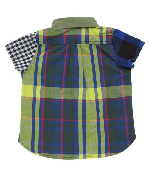 BREEZE（ブリーズ）の「リメイク風シャツ（シャツ/ブラウス・キッズ・レッド/ブルー・110/130/140/80/90/100/120）」の16枚目の写真