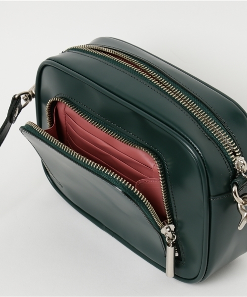 city(シティ)の「【CITY】バイカラーショルダーBAG(ショルダーバッグ・レディース・ブラック/グリーン・FREE)」の7枚目の写真
