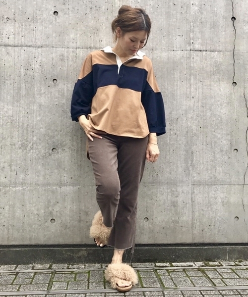 AMERICANA（アメリカーナ）の「AMERICANA RUGBY Tシャツ◇（T