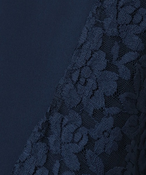 MARLENE JOBERT（マルレーヌ　ジョベル）の「セレモニー レースケープトップス　パンツセット（セットアップ・レディース・ベージュ/ネイビー/ブラック・MEDIUM/LARGE）」の22枚目の写真