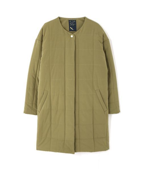 N.（N. Natural Beauty Basic）（エヌエヌナチュラルビューティーベーシック）の「キルティングコート（ダウンジャケット/コート・レディース・ネイビー/カーキ・SMALL/MEDIUM）」の8枚目の写真