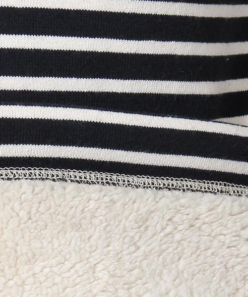 coen（コーエン）の「裏ボアボーダーボートネックカットソー（Tシャツ/カットソー・メンズ・ネイビー/グレー/ピンク・SMALL/MEDIUM/LARGE/X-LARGE）」の21枚目の写真