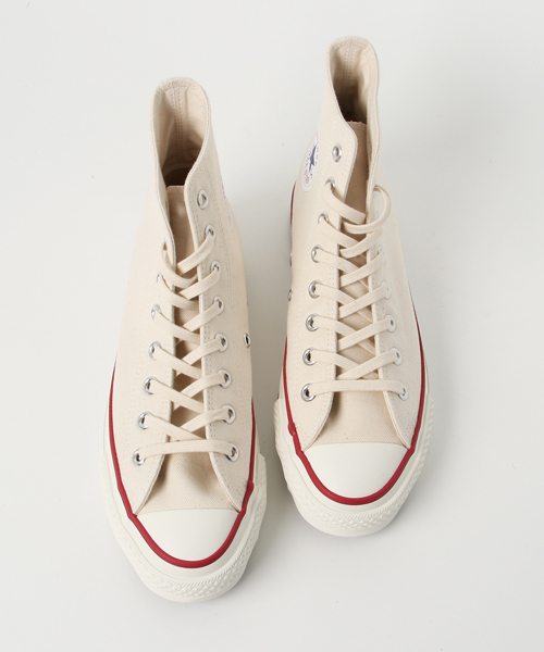 CONVERSE ALL STAR(コンバースオールスター)の「CONVERSE / コンバース : CANVAS ALLSTAR Japan HI #(スニーカー・メンズ・ブラック/アイボリー・26.5cm/27cm/26cm/27.5cm/28cm)」の3枚目の写真