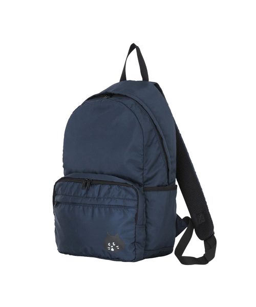 【Ne-net】リュック　紺　にゃー　猫　バッグ ネネット にゃー Ne-net ネ・ネット × OUTDOOR リュック カバン バック