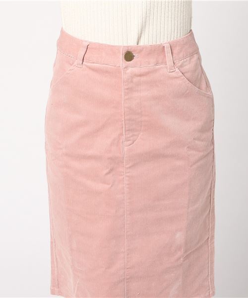 earth music&ecology（アースミュージックアンドエコロジー）の「・コーデュロイタイトスカート（スカート・レディース・チャコールグレー/ピンクベージュ/キャメル・M/L）」の10枚目の写真