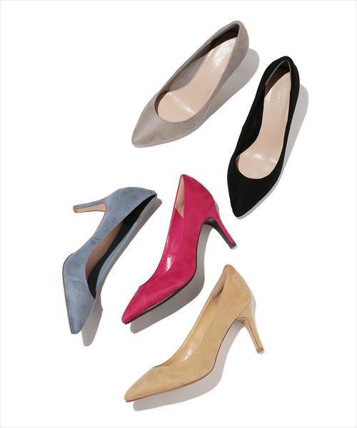 ADAM ET ROPE'（アダムエロペ）の「【18SS新色登場】ボロネーゼパンプス（パンプス・レディース・ライトグレー/ブラック/ベージュ系その他/ピンク系その他/ブルー系その他6・22.5cm/23.5cm/24.5cm/22.0cm/23.0cm/24.0cm/25.0cm）」の7枚目の写真