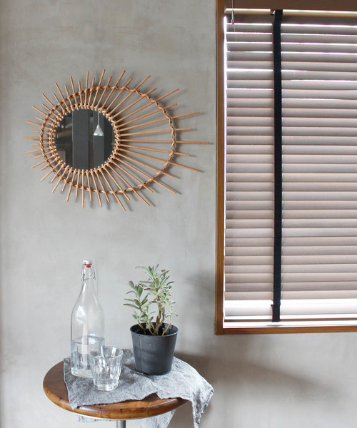 rotta rattan mirror soleil S / ロッタラタンミラー S（ミラー）｜a