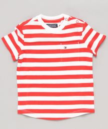 TOMMY HILFIGER | ストライプレギュラーフィットTシャツ(Tシャツ/カットソー)