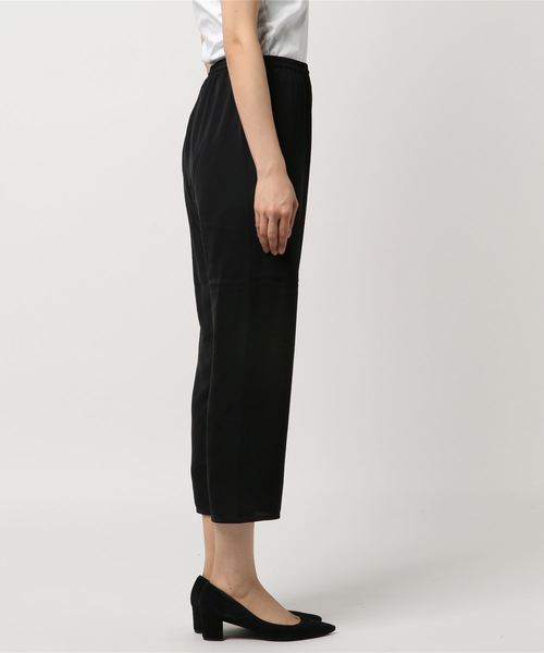 CIAOPANIC（チャオパニック）の「シルク風ウエストゴムパンツ（その他パンツ・レディース・ブラック/イエロー・FREE）」の3枚目の写真