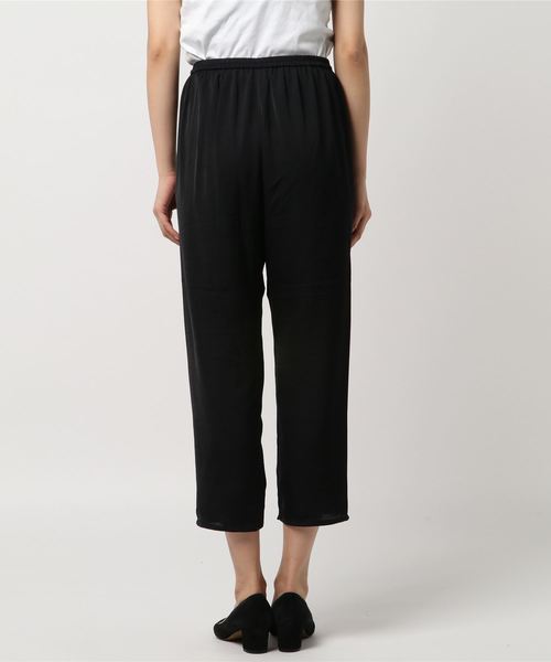 CIAOPANIC（チャオパニック）の「シルク風ウエストゴムパンツ（その他パンツ・レディース・ブラック/イエロー・FREE）」の4枚目の写真