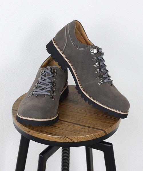 AAA（トリプルエー）の「AAA/ショートマウンテンブーツ（2311）（ブーツ・メンズ・ブラウン系その他2/グレー系その他/ブラック系その他/ブラック/ワイン/ブラウン系その他/ブルー系その他/ダークブラウン/ベージュ系その他/ブラウン/キャメル/イエロー系その他/ブラック系その他2・39/40/41/42/43/44）」の4枚目の写真