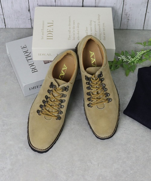 AAA（トリプルエー）の「AAA/ショートマウンテンブーツ（2311）（ブーツ・メンズ・ブラウン系その他2/グレー系その他/ブラック系その他/ブラック/ワイン/ブラウン系その他/ブルー系その他/ダークブラウン/ベージュ系その他/ブラウン/キャメル/イエロー系その他/ブラック系その他2・39/40/41/42/43/44）」の9枚目の写真