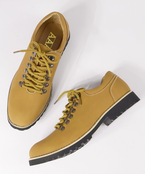 AAA（トリプルエー）の「AAA/ショートマウンテンブーツ（2311）（ブーツ・メンズ・ブラウン系その他2/グレー系その他/ブラック系その他/ブラック/ワイン/ブラウン系その他/ブルー系その他/ダークブラウン/ベージュ系その他/ブラウン/キャメル/イエロー系その他/ブラック系その他2・39/40/41/42/43/44）」の12枚目の写真