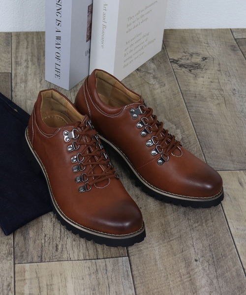 AAA（トリプルエー）の「AAA/ショートマウンテンブーツ（2311）（ブーツ・メンズ・ブラウン系その他2/グレー系その他/ブラック系その他/ブラック/ワイン/ブラウン系その他/ブルー系その他/ダークブラウン/ベージュ系その他/ブラウン/キャメル/イエロー系その他/ブラック系その他2・39/40/41/42/43/44）」の6枚目の写真