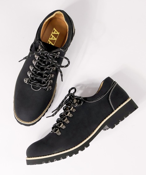 AAA（トリプルエー）の「AAA/ショートマウンテンブーツ（2311）（ブーツ・メンズ・ブラウン系その他2/グレー系その他/ブラック系その他/ブラック/ワイン/ブラウン系その他/ブルー系その他/ダークブラウン/ベージュ系その他/ブラウン/キャメル/イエロー系その他/ブラック系その他2・39/40/41/42/43/44）」の3枚目の写真