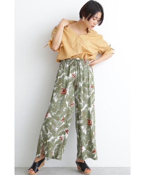 FREE'S MART（フリーズマート）の「キャンディースリーブＶネックシャツ（シャツ/ブラウス・レディース・ホワイト/ホワイト系その他/ベージュ/ダークネイビー・FREE）」の15枚目の写真