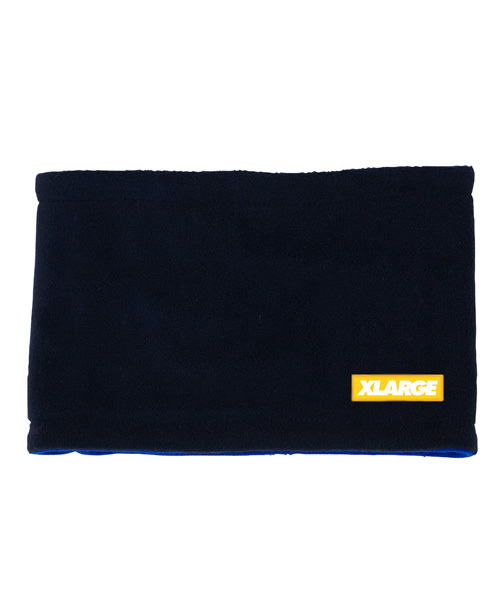XLARGE KIDS(エクストララージキッズ)の「“XLARGE” NECK WARMER(ネックウォーマー/スヌード・キッズ・ネイビー/レッド・ONE SIZE)」の4枚目の写真
