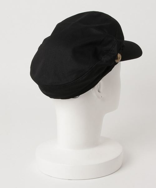 COLONY 2139（コロニートゥーワンスリーナイン）の「コットンマリンキャスケット/キャップ（キャスケット・レディース・ブラック/ネイビー/ベージュ・FREE）」の4枚目の写真