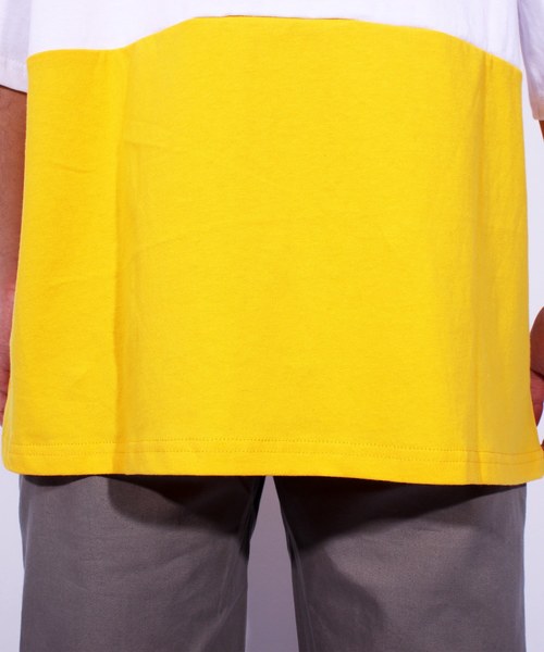 ８(eight)（エイト）の「USA ロゴ ラガーシャツ ボーダー ポロシャツ ビッグシルエット（ポロシャツ・メンズ・パープル/ネイビー/エメラルド・MEDIUM/LARGE）」の8枚目の写真