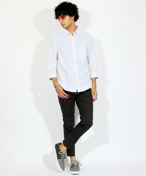 ８(eight)（エイト）の「ボストン サングラス メタル 黒ぶち眼鏡 専用ケース付き（サングラス・メンズ・ライトブルー/オリーブ/クリア/スモークグレー/ブラウン系その他/ライトパープル/ライトピンク・FREE）」の13枚目の写真