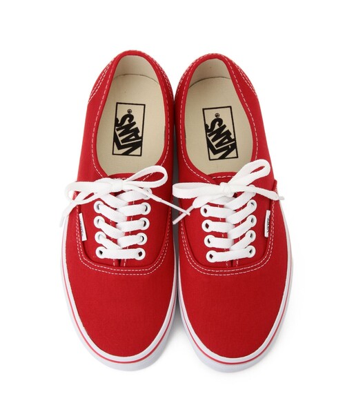 VANS(バンズ)の「VANS / AUTHENTIC(スニーカー・レディース・ホワイト/レッド/ネイビー/その他1/ホワイト系その他/ブラック・5/5h/6/6h/7)」の13枚目の写真