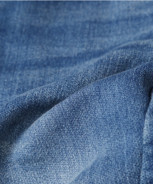 Another Edition（アナザーエディション）の「AE[A]ﾘｯﾀｲCUTTING ﾆｯﾄDNM ◆（デニムパンツ・レディース・ネイビー/コバルトブルー・SMALL/MEDIUM）」の11枚目の写真