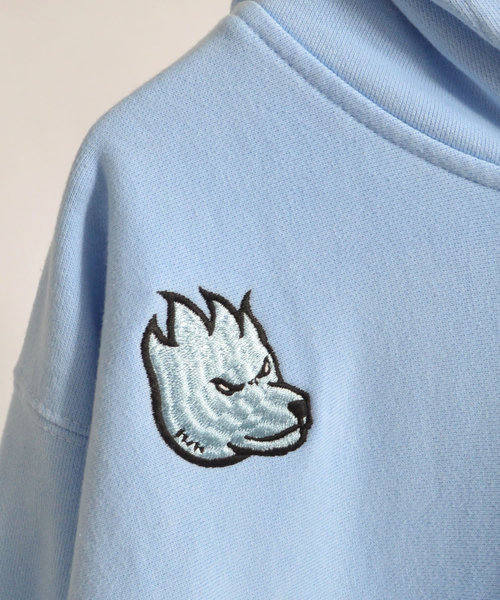 AlexanderLeeChang（アレキサンダーリーチャン）の「AlexanderLeeChang/アレキサンダーリーチャン  SPIT PARKA（パーカー・メンズ・スカイブルー/ブラック/イエロー・2/3）」の9枚目の写真