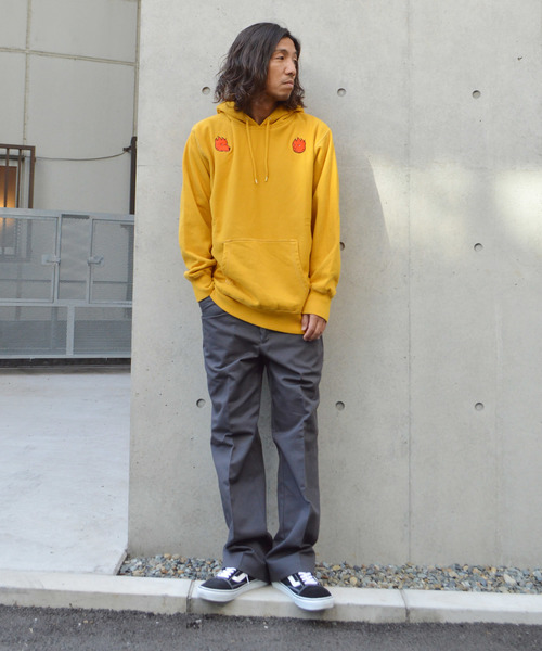 AlexanderLeeChang（アレキサンダーリーチャン）の「AlexanderLeeChang/アレキサンダーリーチャン  SPIT PARKA（パーカー・メンズ・スカイブルー/ブラック/イエロー・2/3）」の12枚目の写真