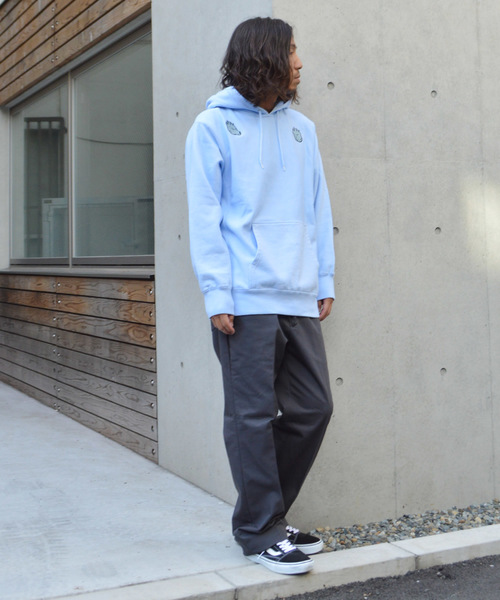 AlexanderLeeChang（アレキサンダーリーチャン）の「AlexanderLeeChang/アレキサンダーリーチャン  SPIT PARKA（パーカー・メンズ・スカイブルー/ブラック/イエロー・2/3）」の8枚目の写真