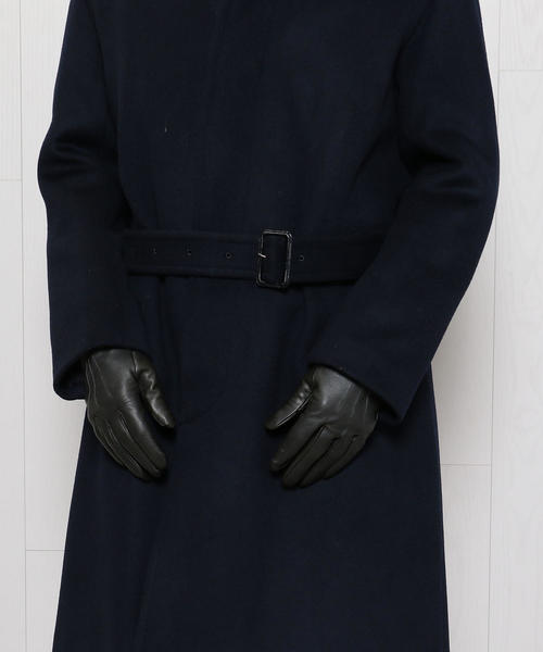 DENTS（デンツ）の「＜DENTS＞SHEEP LEATHER GLOVE/グローブ（手袋・メンズ・ワインレッド/ダークグリーン/ブラック/ネイビー・7 1/2/8）」の9枚目の写真