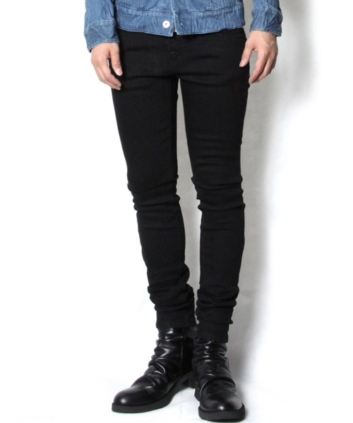 NO ID.（ノーアイディ）の「mp6667-ｺｯﾄﾝｽﾄﾚｯﾁｽｷﾆｰPT パンツ（その他パンツ・メンズ・ライトグレー/ブラック/インディゴブルー・1/2/3）」の2枚目の写真