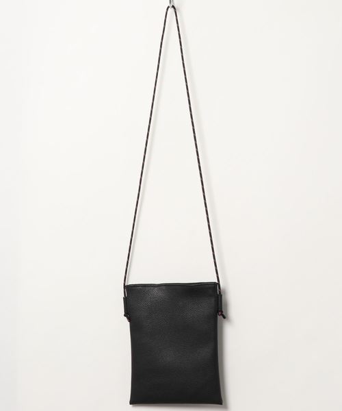 FREE'S MART（フリーズマート）の「ロープサコッシュ（ショルダーバッグ・レディース・ブラック/ベージュ/ライトグリーン・ﾌﾘ-）」の5枚目の写真