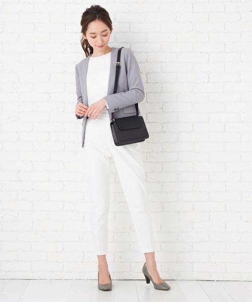 florist（フローリスト）の「クロコ調スクエアフラップショルダーバッグ（ショルダーバッグ・レディース・ブラック/キャメル/ワイン・FREE）」の11枚目の写真