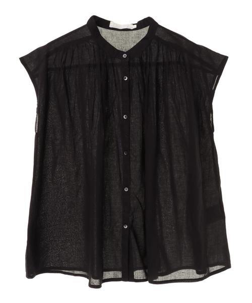 AMERICAN HOLIC（アメリカンホリック）の「ショルダーギャザーフレンチスリーブブラウス＊（シャツ/ブラウス・レディース・ブラック/オフホワイト/ピンク/ターコイズブルー/その他14/ブルー系その他/ストライプ/その他5/ドット・M/L）」の21枚目の写真