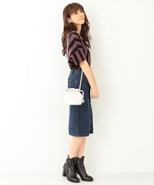 Ray BEAMS（レイビームス）の「◎Ray BEAMS / フロントボタン デニムタイトスカート（スカート・レディース・ブルー系その他/その他1・1/0）」の17枚目の写真