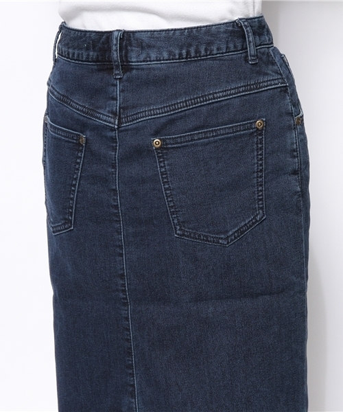 Ray BEAMS（レイビームス）の「◎Ray BEAMS / フロントボタン デニムタイトスカート（スカート・レディース・ブルー系その他/その他1・1/0）」の6枚目の写真