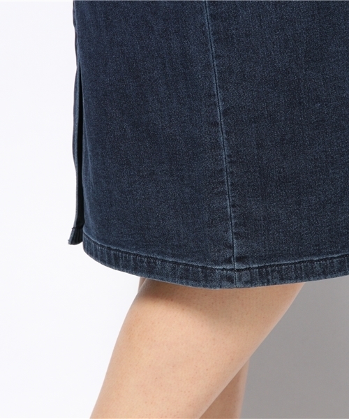 Ray BEAMS（レイビームス）の「◎Ray BEAMS / フロントボタン デニムタイトスカート（スカート・レディース・ブルー系その他/その他1・1/0）」の8枚目の写真