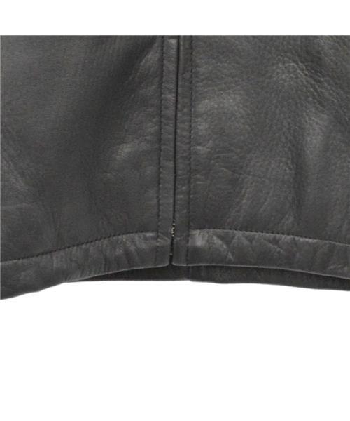 ブランド古着】ラグランスリーブレザージャケット ボンバージャケット