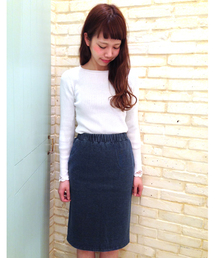 Kastane | 【Kastane】インディゴタイトスカート(スカート)